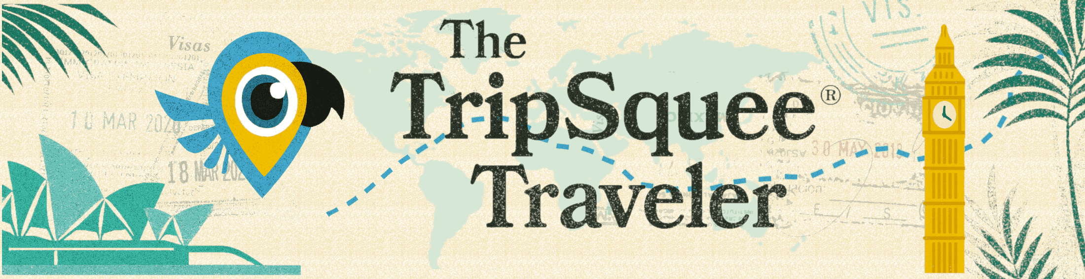The TripSquee® Traveler Banner